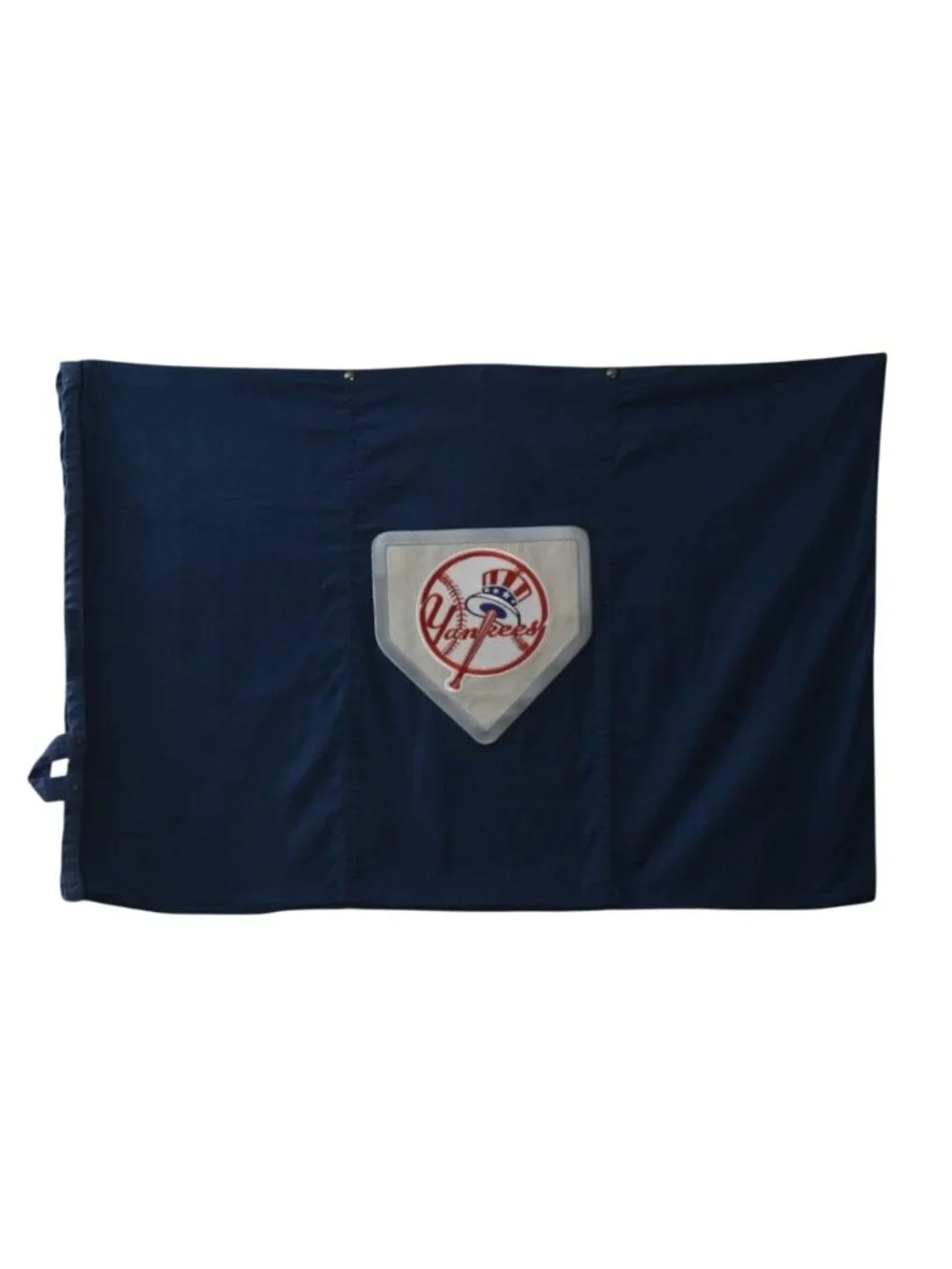 Pottery Barn Teen NY Yankees Pillowcases Shams Set 2 MLB Embroidered Blue